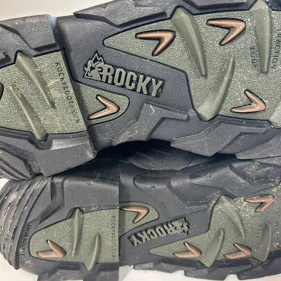 Rocky Blizzard Stalker Waterproof 1200G Insulated Steel Toe Boot 7465 Mens 10 M - Picture 10 of 11